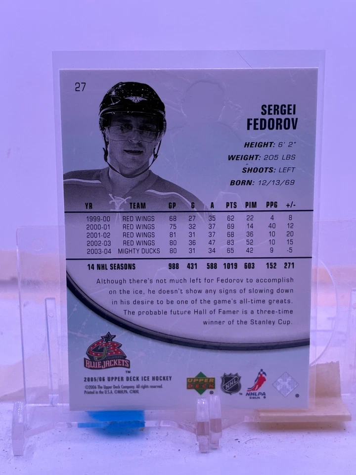 2005-06 Upper Deck ICE Hockey Base Pick Your Card/Finish Your Set NHL - Image 2 of 2