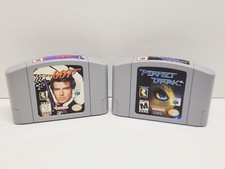 GoldenEye 007 & Perfect Dark Nintendo 64 N64 Authentic OEM Tested 