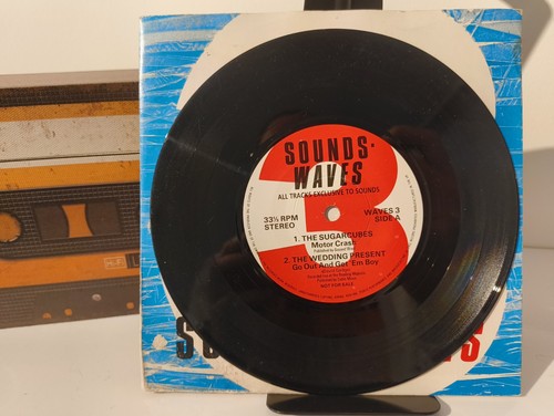 7" EP Sounds Waves 3 - The Sugarcubes, The Wedding Present, Pixies, The Pogues - Picture 3 of 3