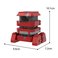 Hot Sale B2EMO / Bee-Two Red Robot with Black Sensor 349 from Movie