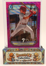2026 Bowman #BCP-101 Kehden Hettiger Chrome Prospects Fuchsia Wave /199