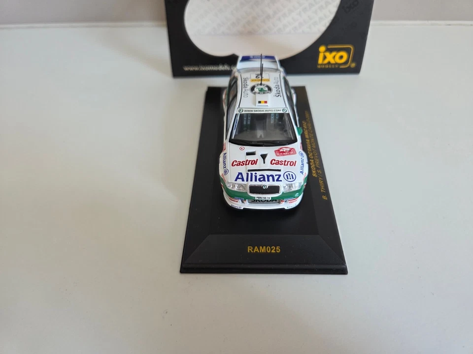 IXO 1/43 Skoda Octavia WRC Thiry/Prevot - Rally di Montecarlo 2001 - RAM025 - Immagine 2 di 4