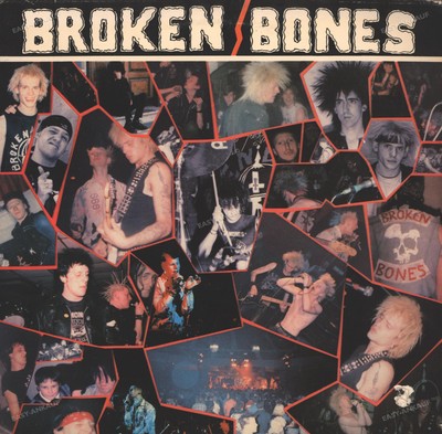 Broken Bones - Never Say Die US 12'' Maxi 1986 + Insert (VG/G) ´