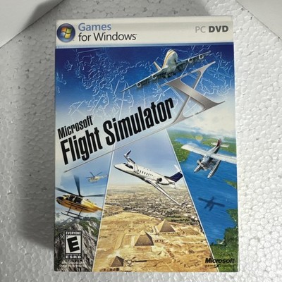Microsoft Flight Simulator X Deluxe Edition (PC Windows, 2006) Complete w/ Key