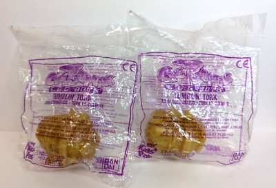 2002 Cyclonians EGG BOTS Tumblin Tork Set of 2 Subway Kid Pak Meal Toy