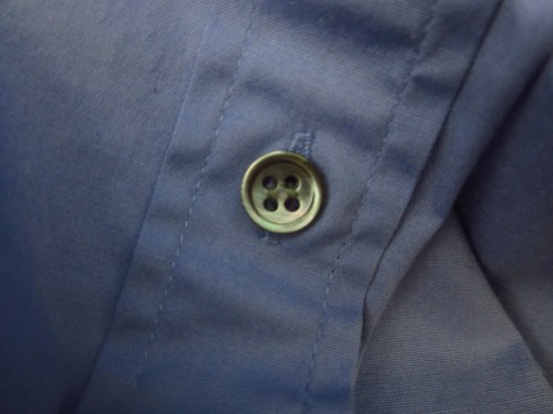 Camisa J Crew Haberdashery Mujer Pequeña Azul Periwinkle LS Algodón Clásico Preppy - Imagen 6 de 8