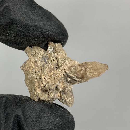 KONVOLUT ROT/CHAMPAGNER TOPAS MIT RUTIL KRISTALL CLUSTER AUF MATRIX - POTOSI, MEXIKO - Bild 5 von 22