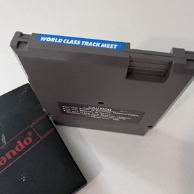 World Class Track Meet (Nintendo NES, 1988) Loose Game Cartridge Only Tested