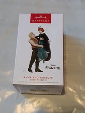 Hallmark Disney Frozen II Anna And Kristoff Christmas Keepsake Ornament In Box