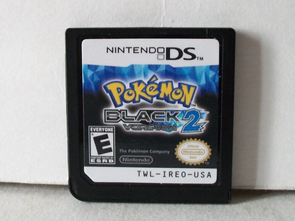 Pokémon Black 2 Original Completo Nintendo Ds