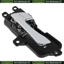 Inside Interior Door Pull Handle Left Black For 2011-2015 Hyundai Sonata 2.4L L4