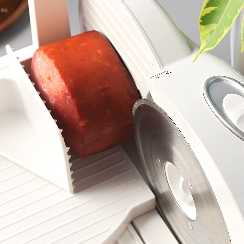 EK3683P Electric Meat Slicer NonSlip Deli Food Cutter for Bread