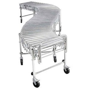 Details About New Nestaflex Rls18032s Portable Flexible 18 W Roller Conveyor 200 Lb Foot