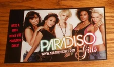 Paradiso Girls Sticker Original Promo 5x3 Pussycat Dolls