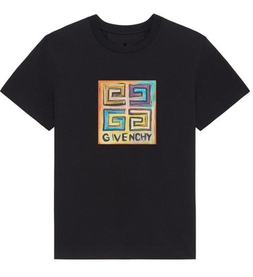 Givenchy Black Josh Smith Edition Logo T-Shirt 3615205346098