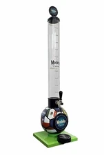 Modelo 2014 Men's World Cup Soccer Ball Beer Tube Tap Tower Dispenser 128oz 40In