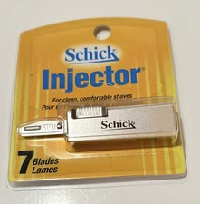 Schick Injector Razor Blades 7 Pack Stainless Steel