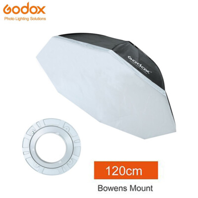 US Godox 120cm 47'' Bowens Octagon Softbox Diffuser For Studio Flash Speedlite