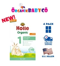 Holle 1 GOAT MILK Organic Baby Formula from DAY 1 400g Free Shipping!! 4PACK