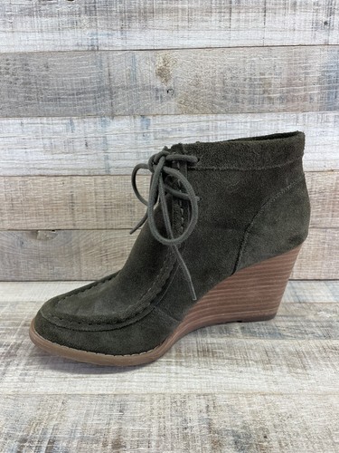 Tacco a zeppa verde Lucky Brand taglia 6 - Foto 5 di 9