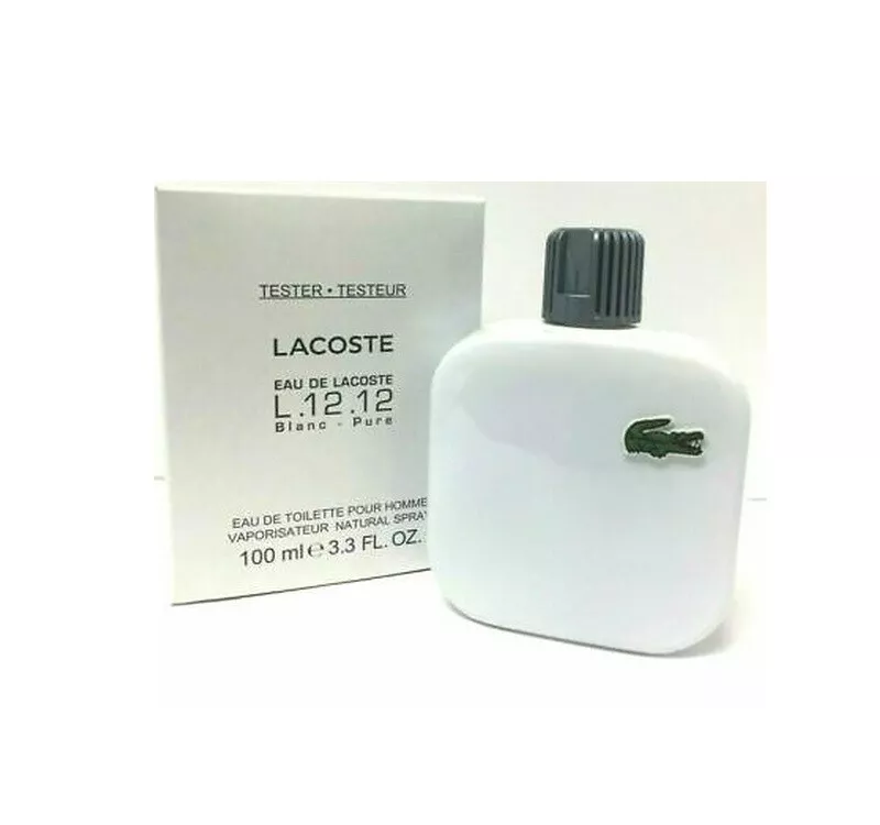 Lacoste pure white sale