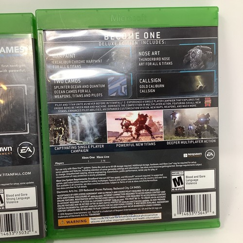 Titanfall And Titanfall 2 Microsoft Xbox One Used Games Tested And Works - Picture 6 of 14