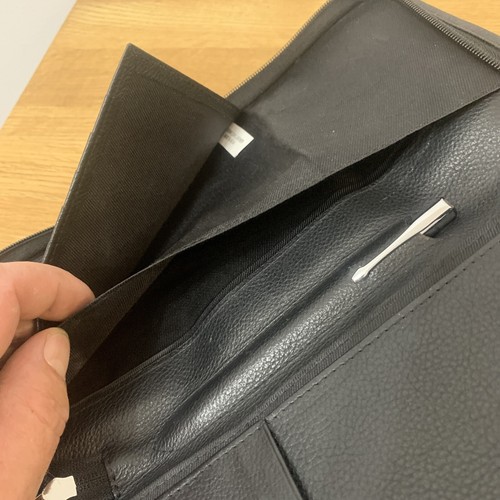 Indulgent Escapes black leather travel wallet - Picture 9 of 12