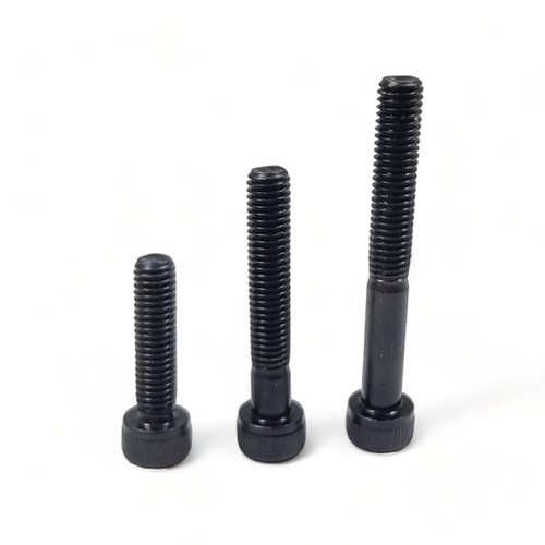 Tornillos de tapa de zócalo negros - tornillos de perno Allen de alta resistencia M5 M6 M8 M10 M12 DIN912 - Imagen 3 de 63