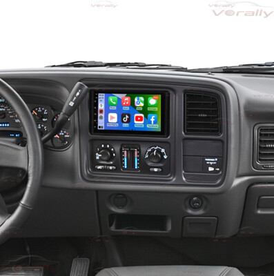 For 2003-2006 Chevy Tahoe Silverado Car Stereo Radio Fit for CarPlay