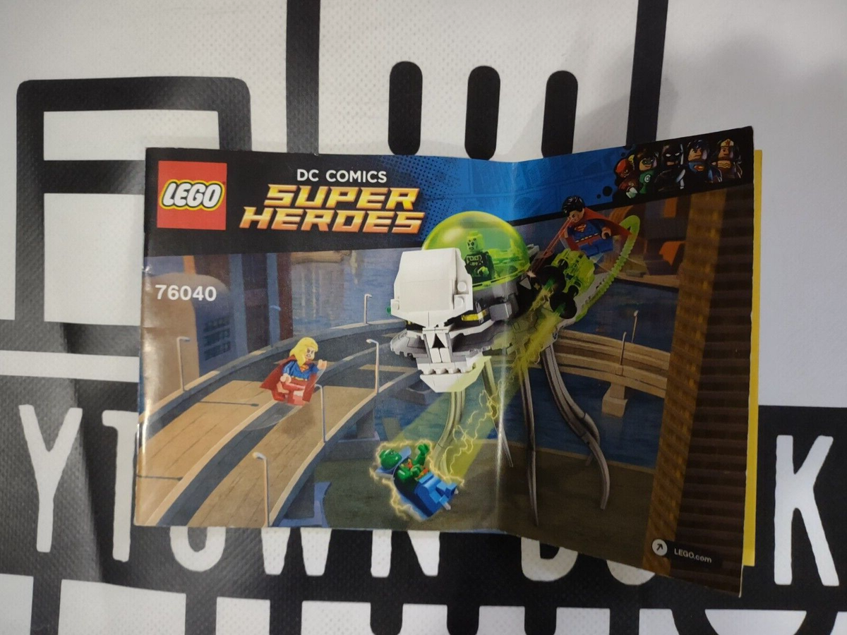 maricページ Lego 76040 DC Comics Instruction Manual only for Super Heroes