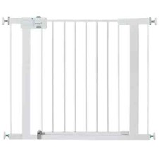 Safety 1   Easy Install Walk Through Gate, White
