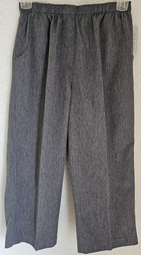 Alia Womens Capri Pants Size 10 Gray NEW - Picture 19 of 24
