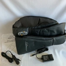 Neck & Shoulder Shiatsu Massager w/Heat Snailax SL-632 Cord open box Black EUC