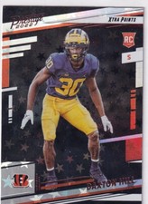 2022 Panini Prestige Football  Daxton Hill  RC Xtra Points Astral #342 Bengals