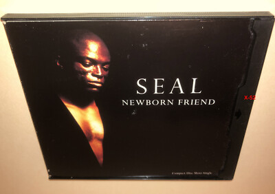 Seal CD hit maxi single New Born Friend 8 track silver mix morales remix 