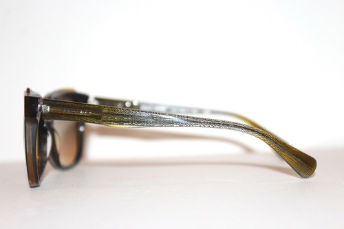 NEW ALAIN MIKLI A05027 F00111 DOT BLACK YELLOW AUTHENTIC SUNGLASSES 56-17 MM - Picture 5 of 9