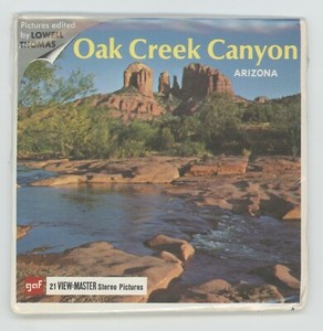 Oak Creek Canyon Arizona 1960's GAF View-Master Packet A-364 Sealed Mint New