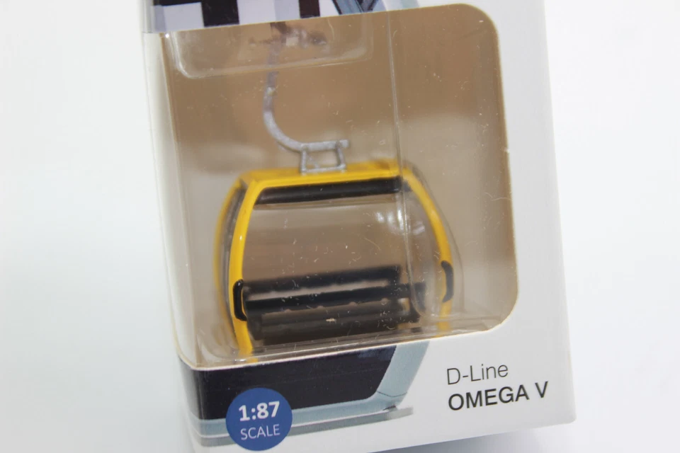 Jc 82102 Omega V Gondola Yellow 1:87 H0 for Cable Car Jägerndorfer New IN Boxed - Image 4 of 4