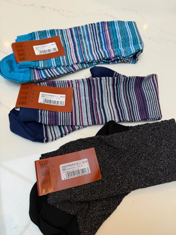 Calcetines largos MISSONI para mujer - varios tamaños/estilos Foto 4 de 4