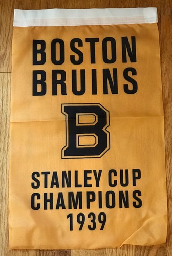 Boston Bruins NHL Stanley Cup Champions 6 Banners/Flags Set 18.5" x 11.5" - Picture 4 of 9