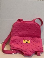 Build A Bear Workshop Pink Plush Backpack Carrier BABW