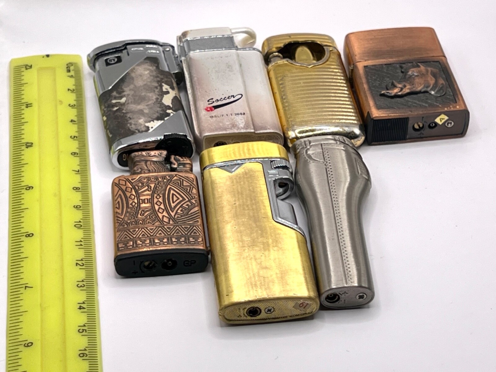 Vintage Collectible lighter lot Set 7Pcs Nice itmes Rare Collection