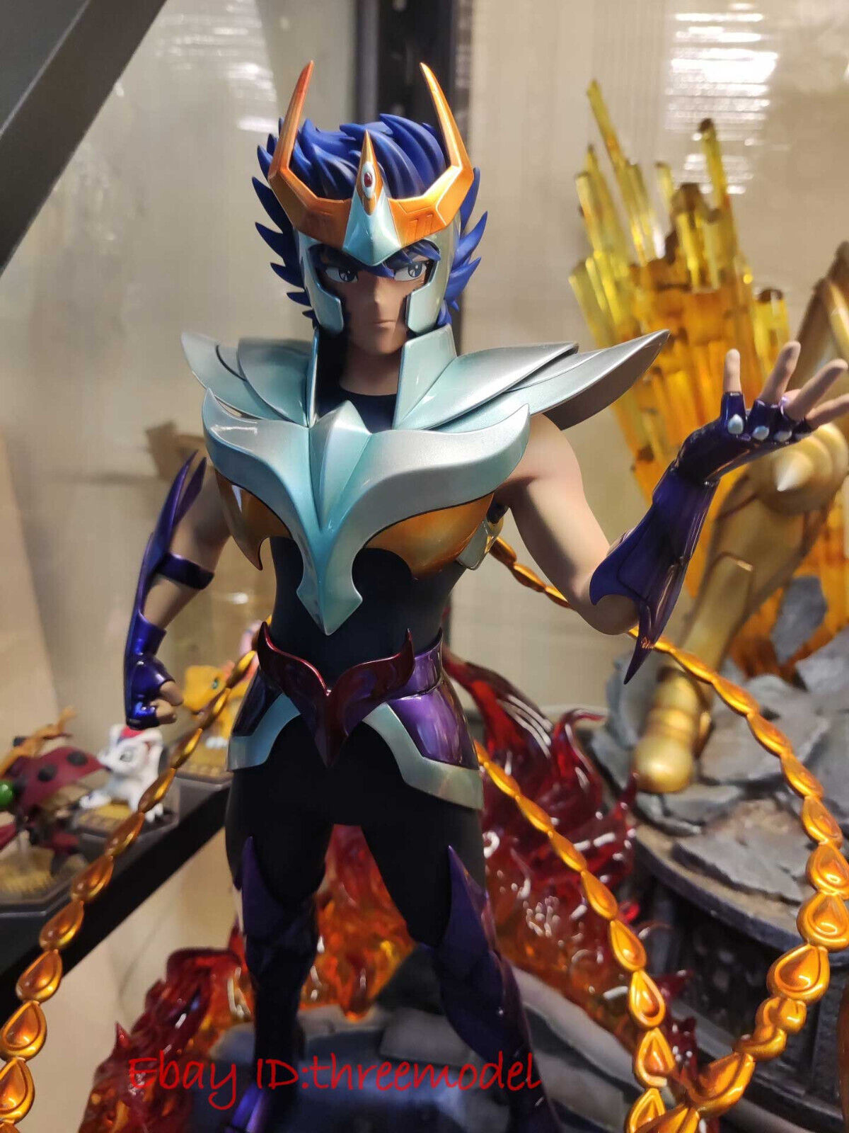 PHOENIX IKKI STATUE UNBOXING Saint Seiya Immortals figure REVIEW 