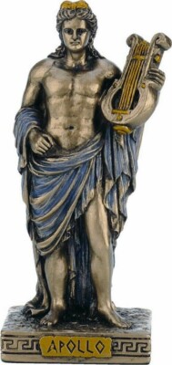 Apollo Greek God of Music Resin Miniatur 9cm / 3,5'