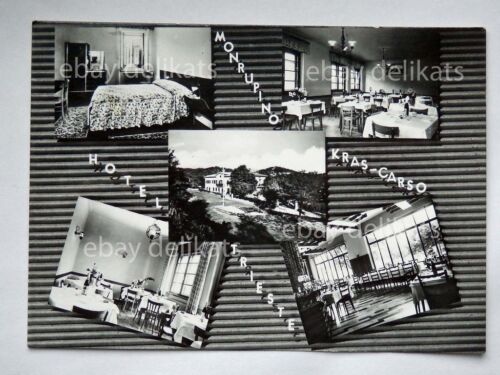 TRIESTE MONRUPINO Hotel Kras Carso vedutine vecchia cartolina  - Bild 1 von 1
