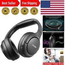 Hybrid Active Noise Cancelling Headphones, Wireless Over Ear Bluetooth Headse...