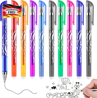 Thboxes Radierbare Gelstifte, 10 StüCk, 0,5 Mm, 8 Farben