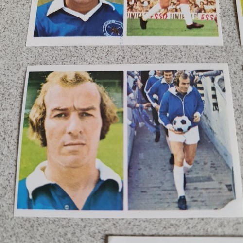 Leicester City FC FKS Soccer Stars 76 - 77 Football Club Stamps Vintage Retro x8 - Picture 5 of 18