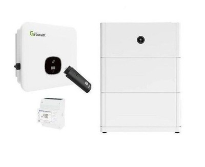 Growatt MOD 5000TL3-XH 5kW inkl. APX 10.0 kWh HV Speicher & Smartmeter PV Solar