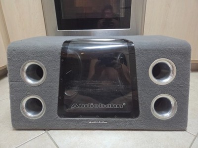 VTG AUDIOBAHN ABP12T BANDPASS SUB WOOFER BOX & 800W RMS 12'' SPEAKERS! AW1251Q